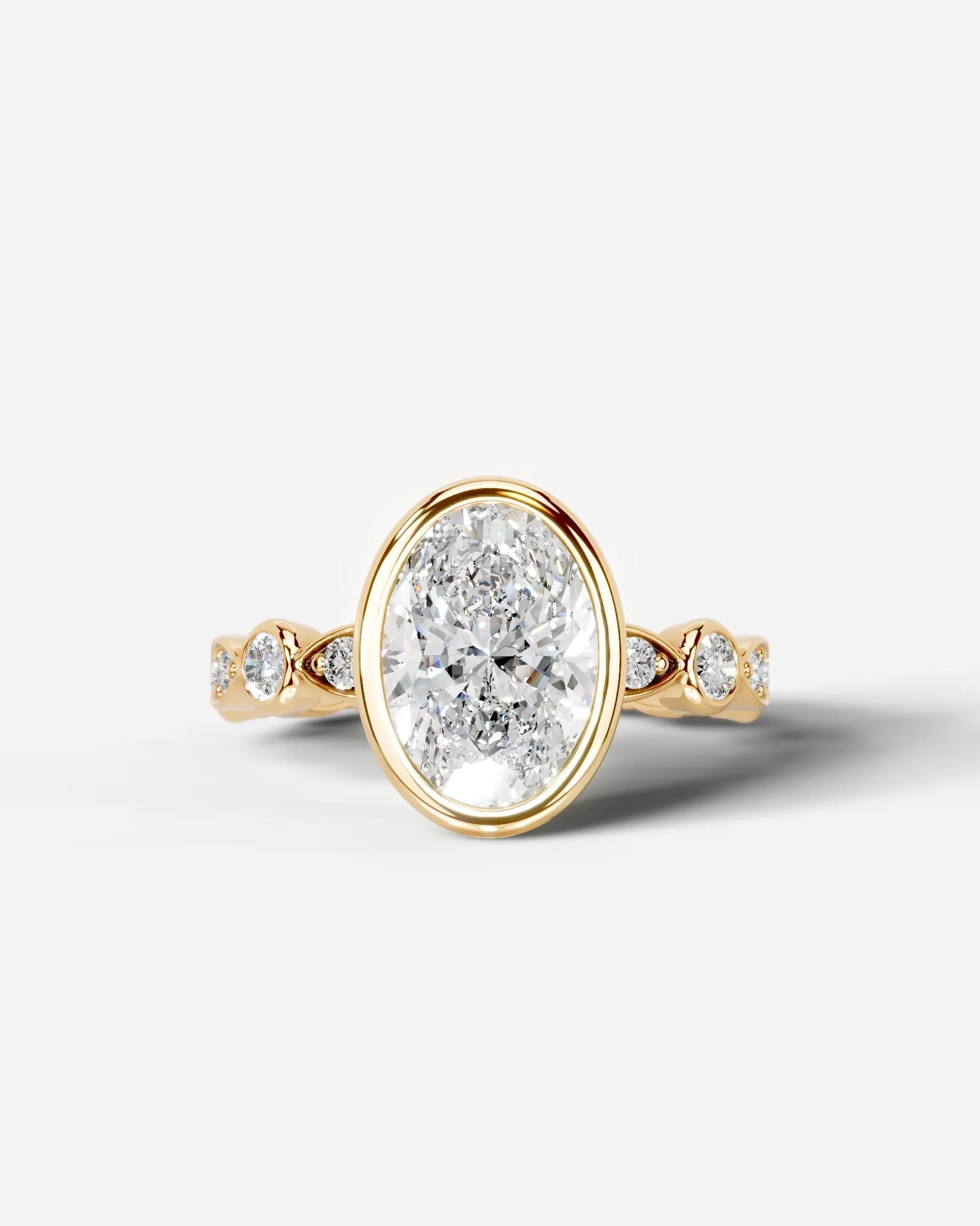 Marquise Solitaire With Tulip Prongs Lab Grown Diamond Engagement Ring
